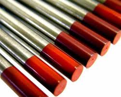 1.6mm x 150mm WC20 TIG Tungstens - 10pcs image 0