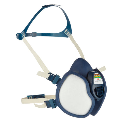 3M™ 4000+ Series FFABE1P3 R Maintenance Free Reusable Half Mask