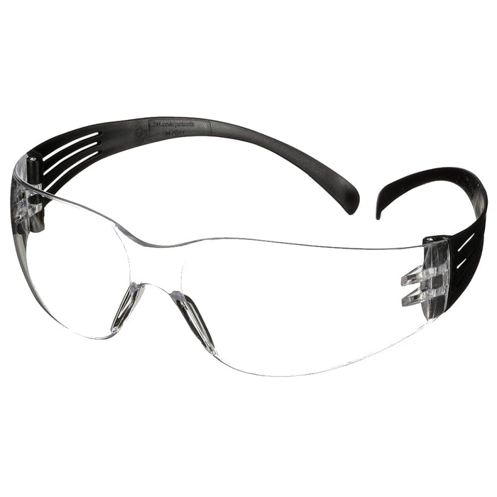 3M™ SecureFit™ SF101-BLK Anti-Fog Clear Lens Safety Goggles 5 Pack