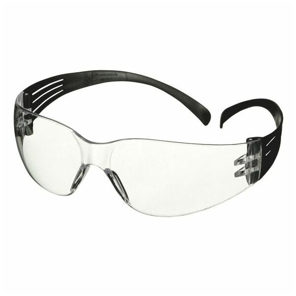 3M™ SecureFit™ SF101-BLK Anti-Scratch Clear Lens Safety Goggles 5 Pack
