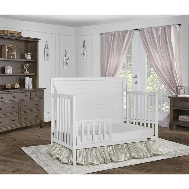 5-in-1 Convertible Crib Freddie | White