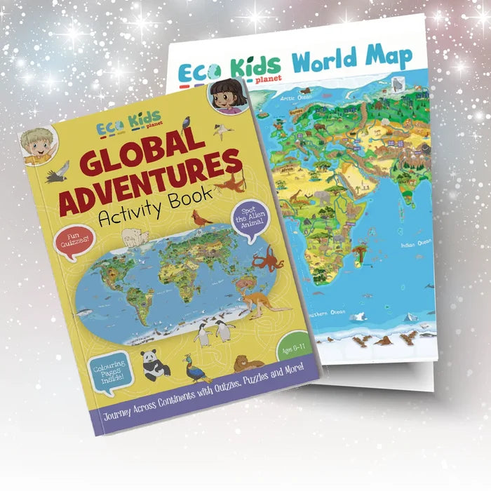 Activity Book + Map (Folded)