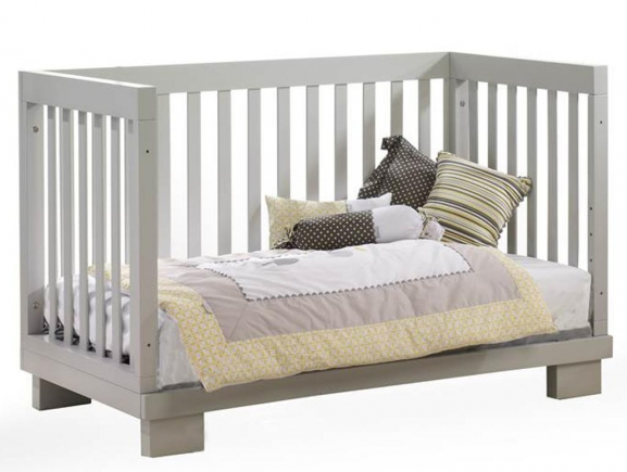 Caspian 4-1 Convertible Crib | White