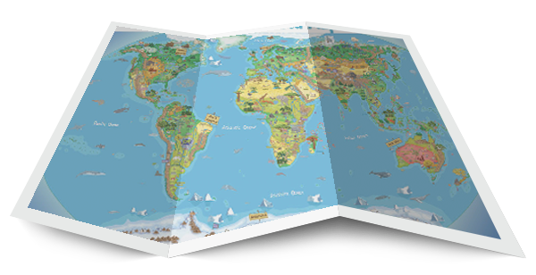 Children's World Map