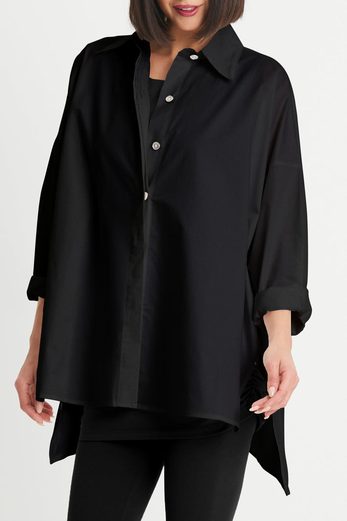 Cotton E-Z Shirt - Black