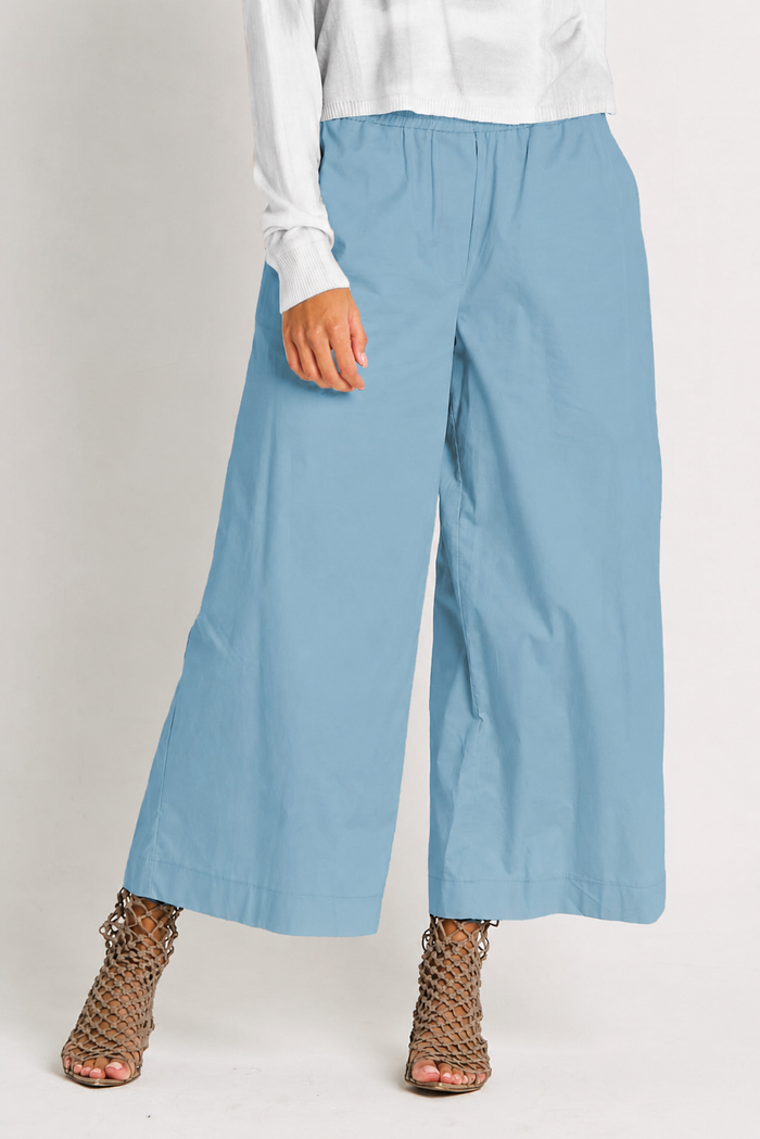 Cotton Flood Pants - Cameo