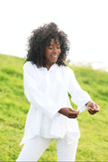 Cotton Signature Shirt - White