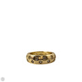 CZ Checkerboard Band Ring, Size: 7