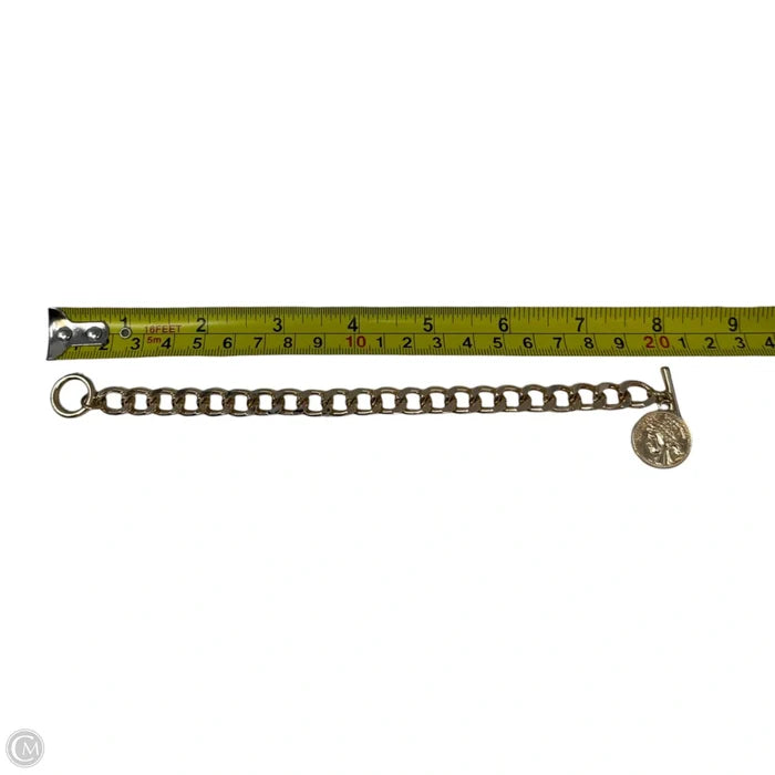 Faux Coin Toggle Bracelet