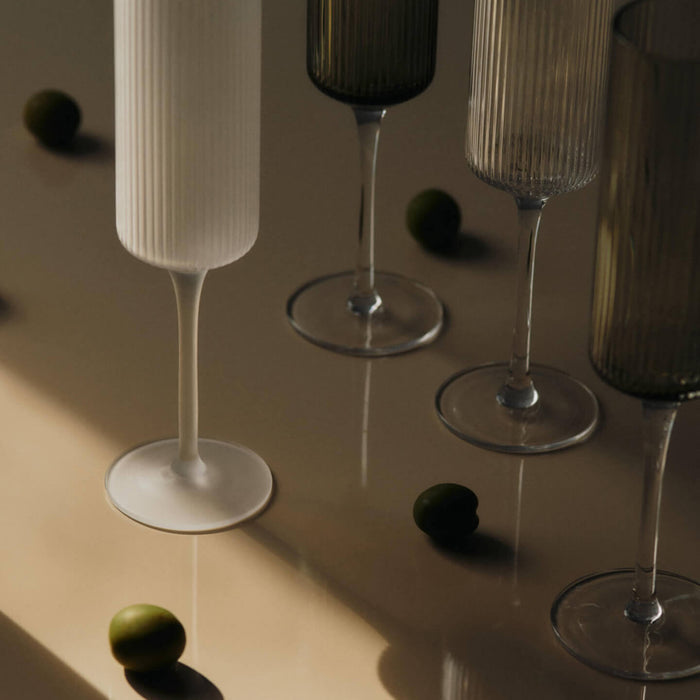 Ferm Living - Ripple Champagnerflöte