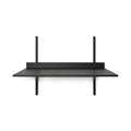 Ferm Living - Sector Schreibtisch | schwarz/schwarz