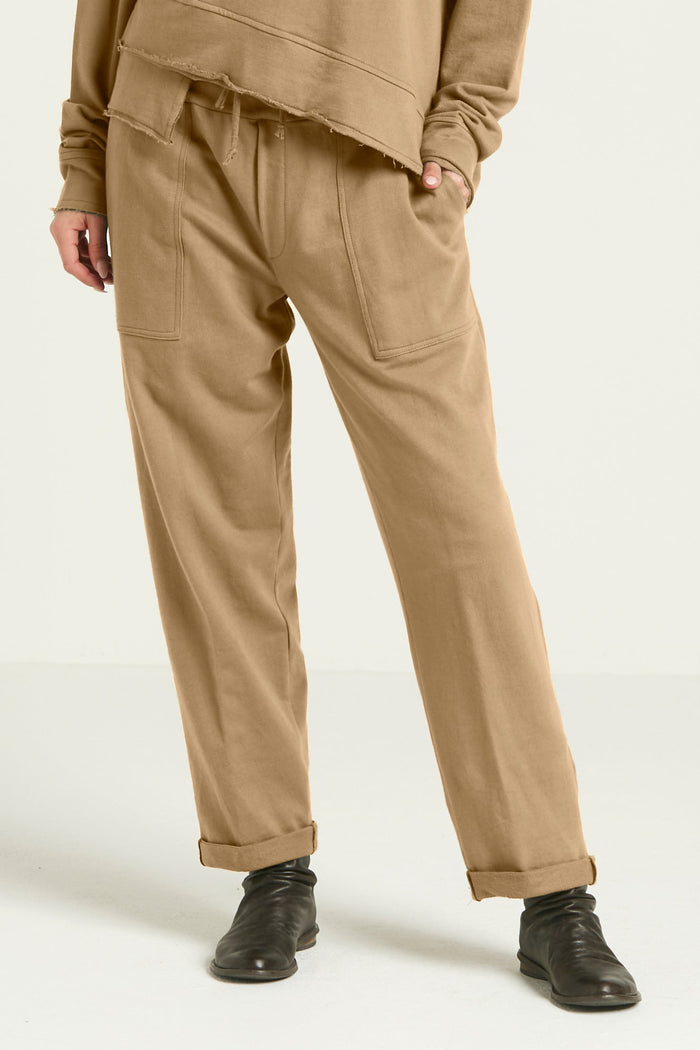 French Terry Luxury Sweatpants - Walnut