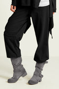 French Terry Modern Cargo Pant - Black