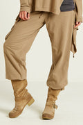 French Terry Modern Cargo Pant - Walnut