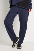 French Terry Patch Pants - Midnight