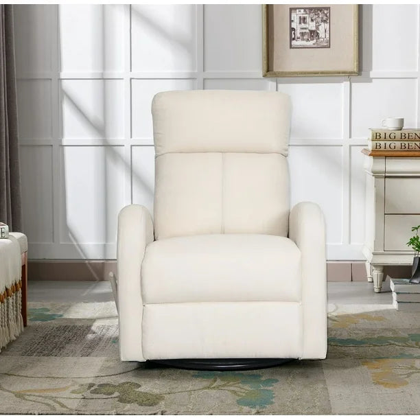 Gabbie Swivel Recliner | Beige