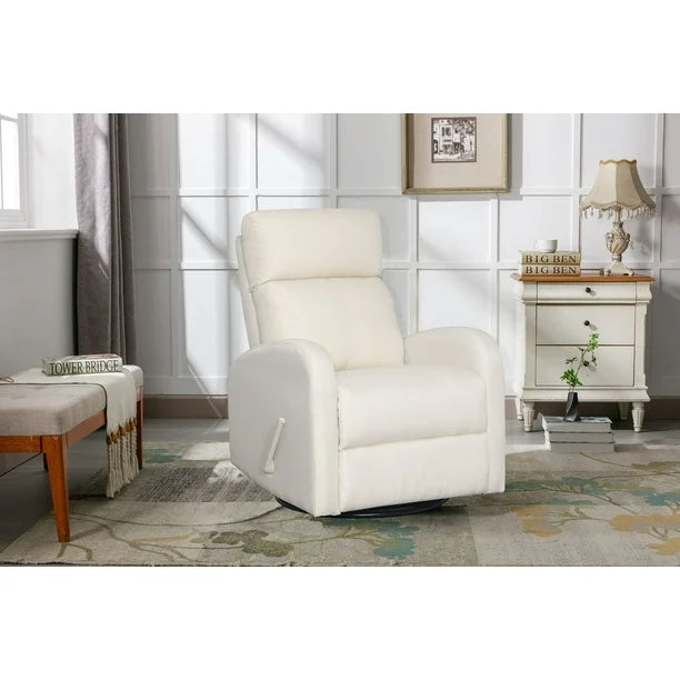 Gabbie Swivel Recliner | Beige