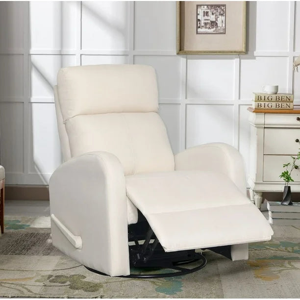 Gabbie Swivel Recliner | Beige