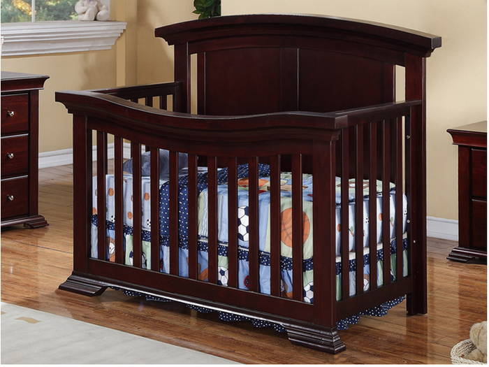 Gracie 4-1 Convertible Crib | Java *Open Box