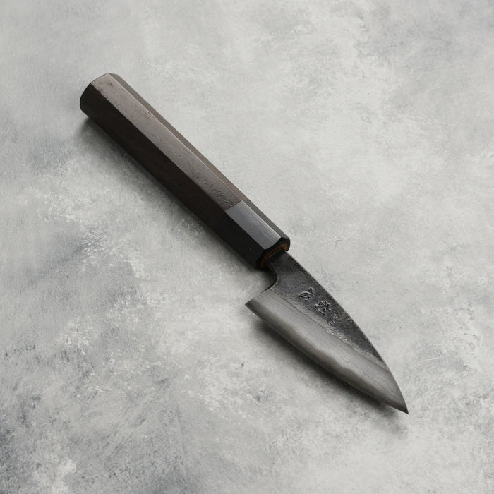 Hatsukokoro Kumokage Aogami Kurouchi Damascus 3.1" Petty