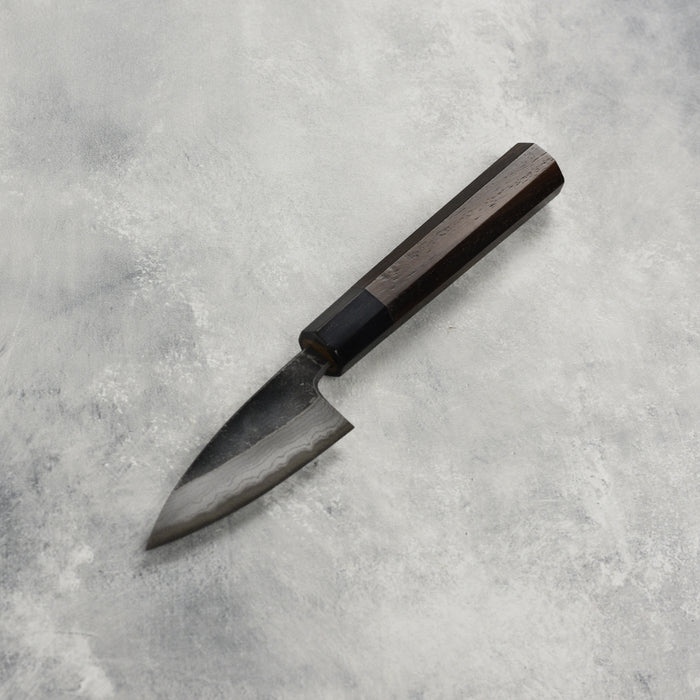Hatsukokoro Kumokage Aogami Kurouchi Damascus 3.1" Petty