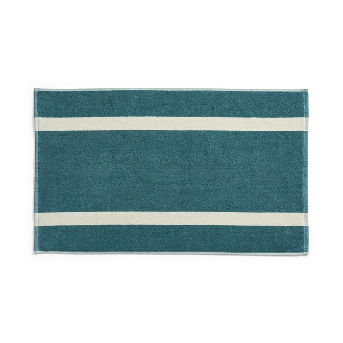 HAY - Stripe Badematte | petrol blue