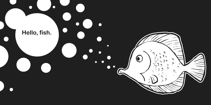 Hello, Ocean Friends: A High-Contrast Book (Board Book)
