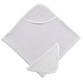 Hooded Bath Towel & Washcloth Set | Lilac Ornament