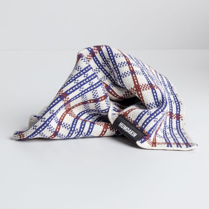 Humdakin - Gestricktes Geschirrtuch | checkered race