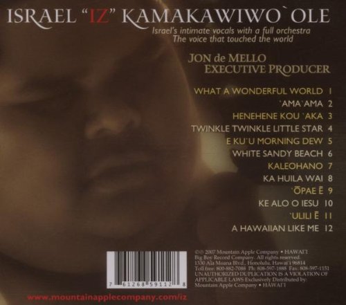 IZ Wonderful World by Israel Kamakawiwo'ole