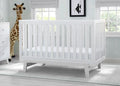 Jasmine 3-1 Convertible Crib | All-White