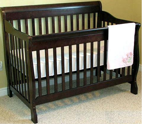 Joanie Convertible Crib | Java