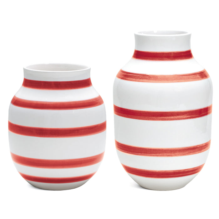 Kähler Design - Omaggio Vase | H 20 cm / schwarz