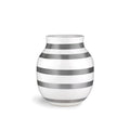 Kähler Design - Omaggio Vase | H 20 cm / silber