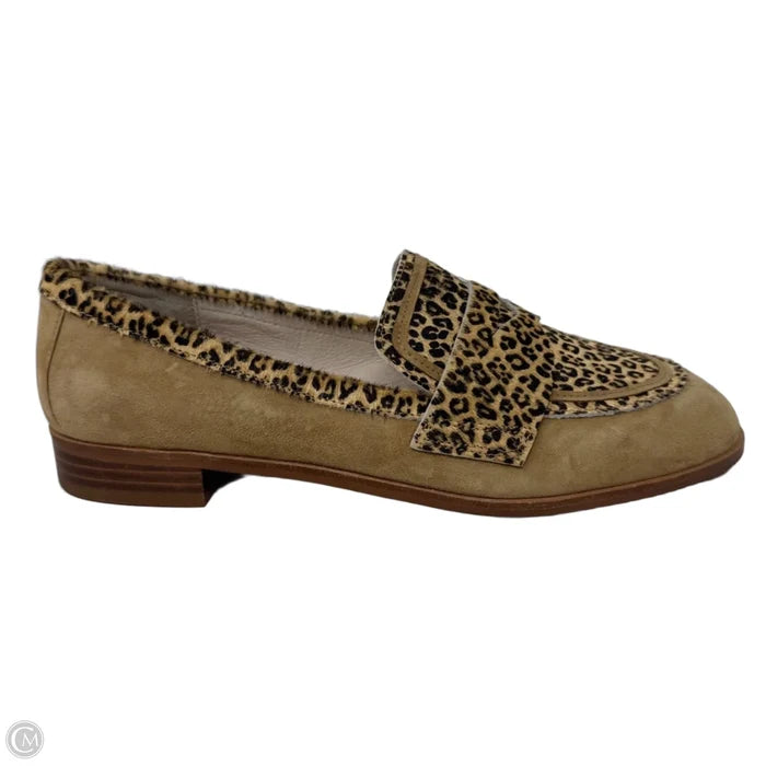 Kali Loafers Shoes Flats By Cecelia In Animal Print, Size: 9.5