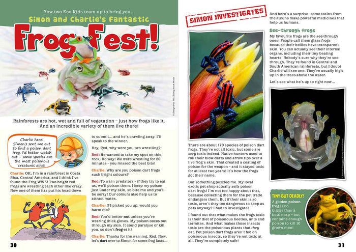 Kid's Nature Magazines - Double Issue 57/58 - Rainforests