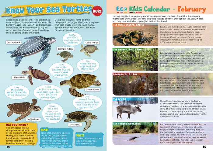 Kid's Nature Magazines - Issue 16 - The Secrets of the Caribbean Sea