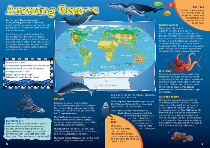 Kid's Nature Magazines - Issue 21/22 - The Amazing Oceans