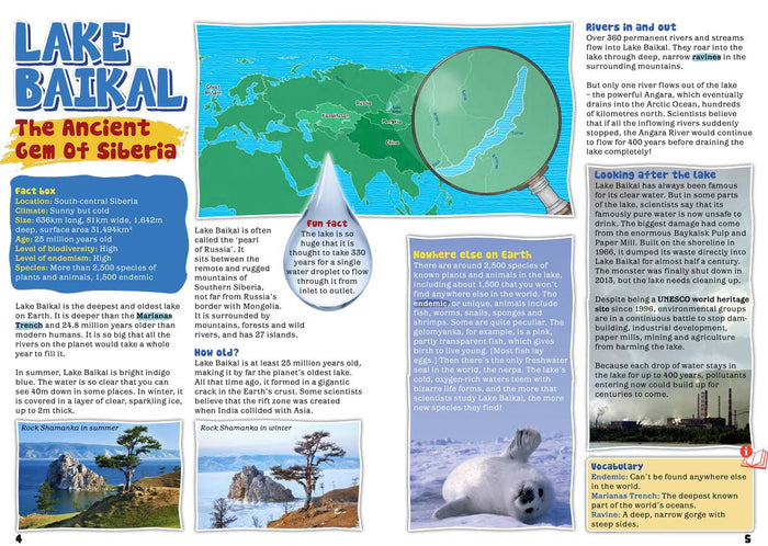 Kid's Nature Magazines - Issue 27 - Lake Baikal