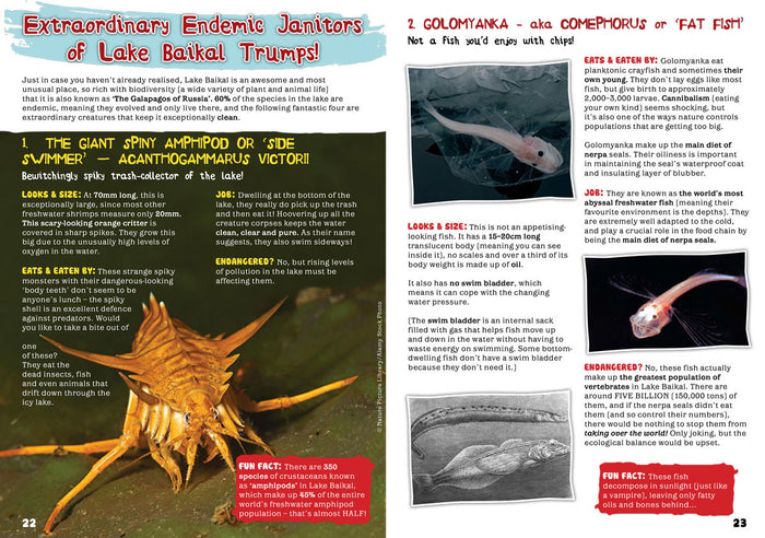Kid's Nature Magazines - Issue 27 - Lake Baikal