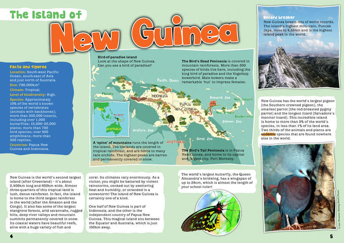 Kid's Nature Magazines - Issue 28 - The Island of New Guinea