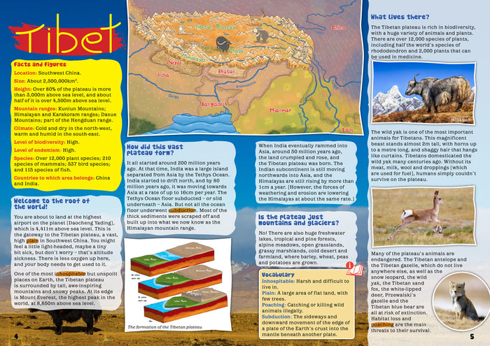 Kid's Nature Magazines - Issue 29 - Tibet, Roof of the World