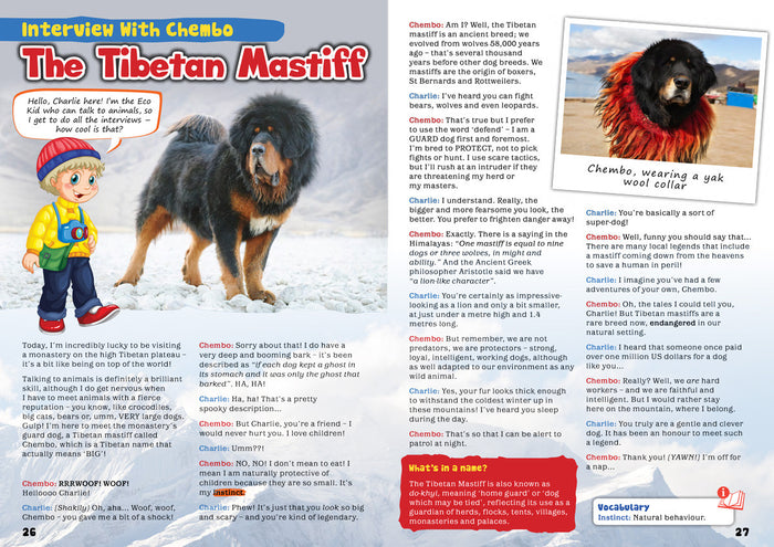 Kid's Nature Magazines - Issue 29 - Tibet, Roof of the World