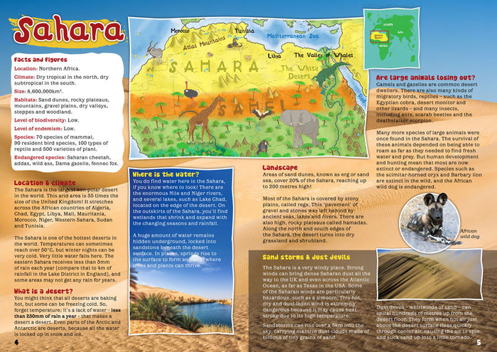 Kid's Nature Magazines - Issue 30 - The Sahara Desert