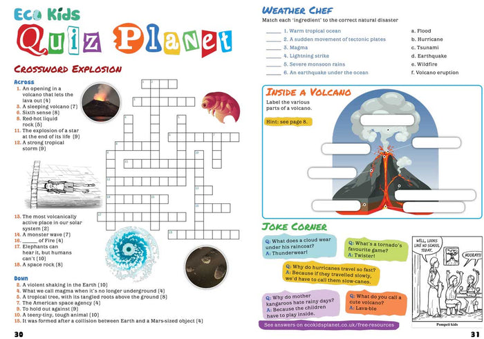 Kid's Nature Magazines - Issue 36 - Natural Disasters
