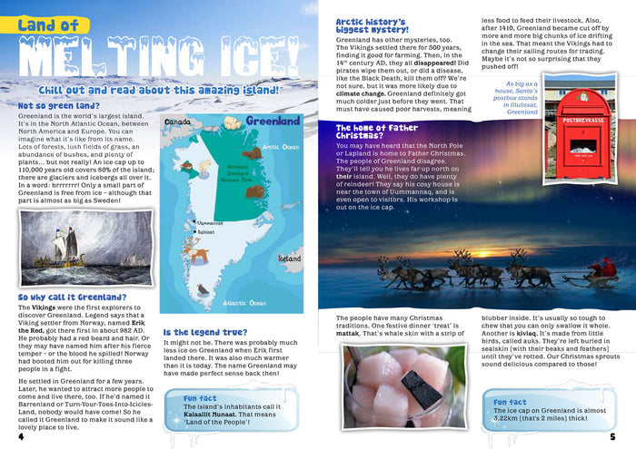Kid's Nature Magazines - Issue 38 - Greenland, Land of Melting Ice