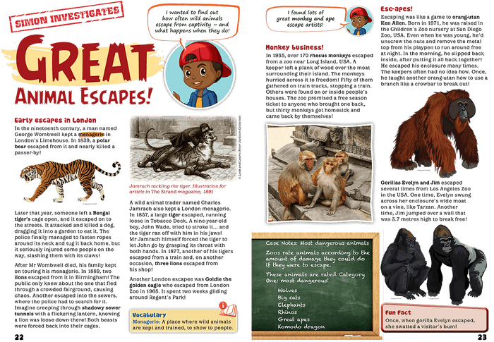 Kid's Nature Magazines - Issue 42 - Zoos