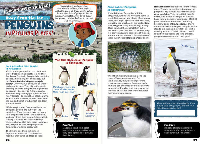 Kid's Nature Magazines - Issue 50 - Penguins of the World