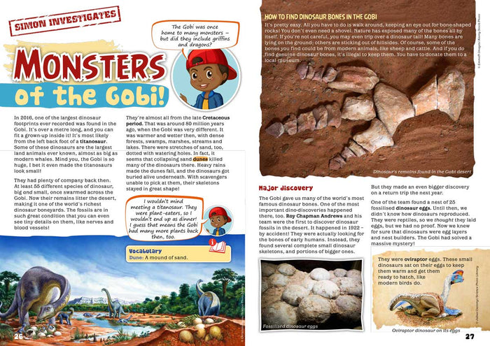 Kid's Nature Magazines - Issue 53 - The Gobi Desert