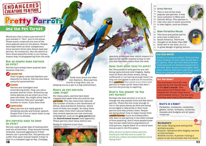 Kid's Nature Magazines - Issue 54 - Fantastic Pets
